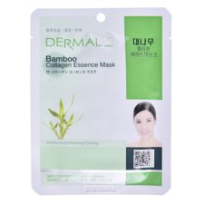 Korejska sheet maska za umirivanje kože lica DERMAL Collagen Essence Bambus 23g